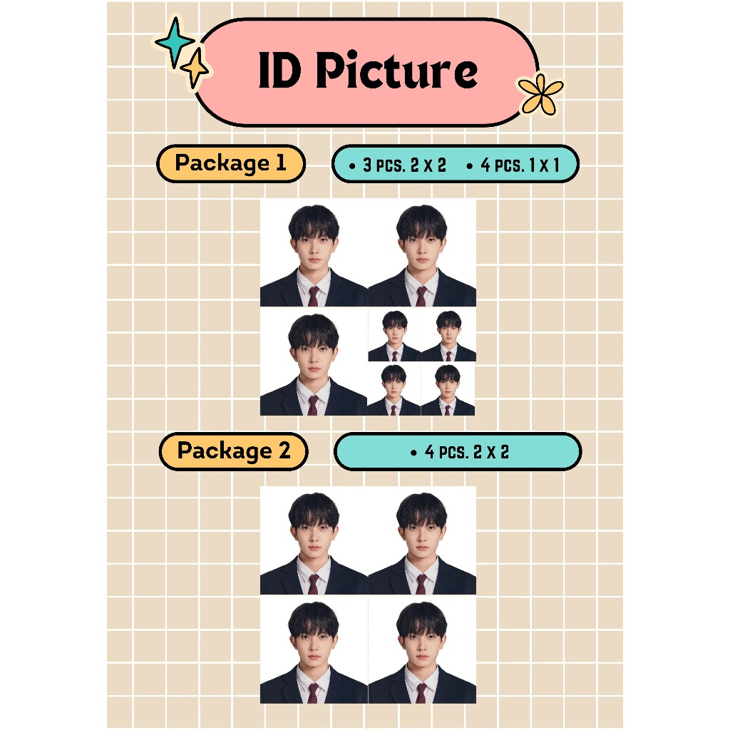 Id Picture 1x1 2x2 Passport Size Shopee Philippines 7153