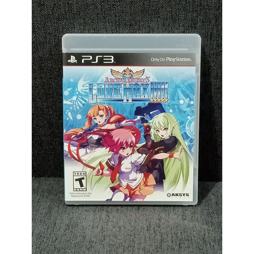 Arcana Heart 3 Love Max Playstation 3 Game PS3 R-ALL ( Used) | Shopee ...