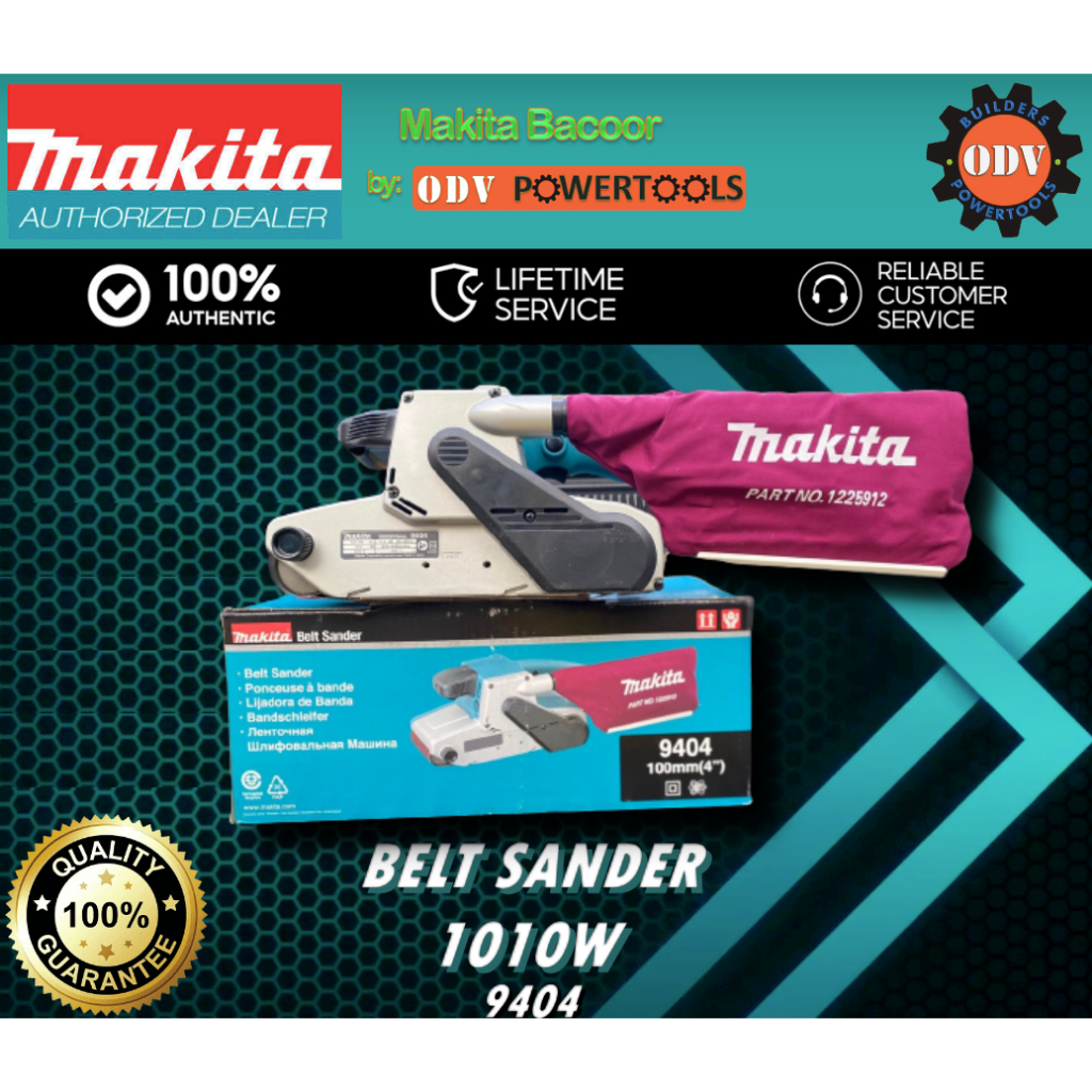 Makita Belt Sander 9404 Variable Speed 1010W (4" x 24") ODV