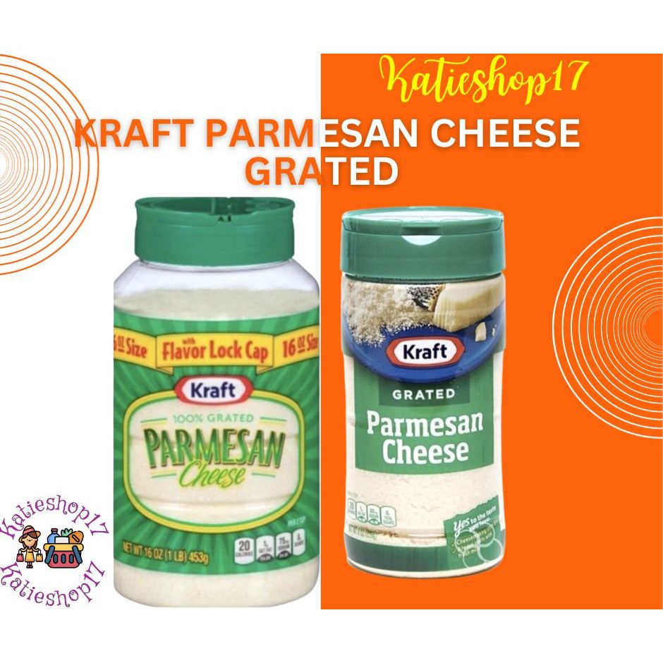 Kraft Parmesan Cheese Grated 453grams / 226grams Shopee Philippines