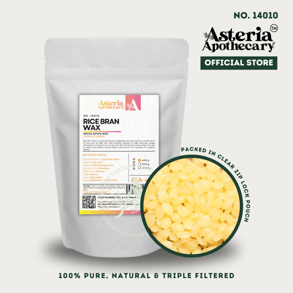 Rice Bran Wax 1Kg - Asteria Apothecary | Shopee Philippines
