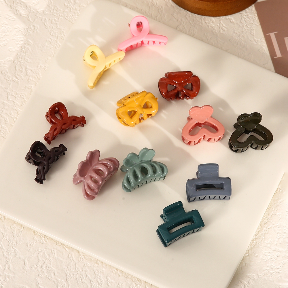 Mini clamp small clamp Korean Hair Clamp Hair Clip 4PCS one set Shopee Philippines