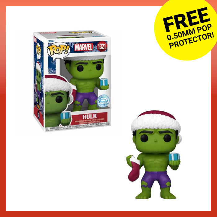 Holiday hulk funko pop clearance