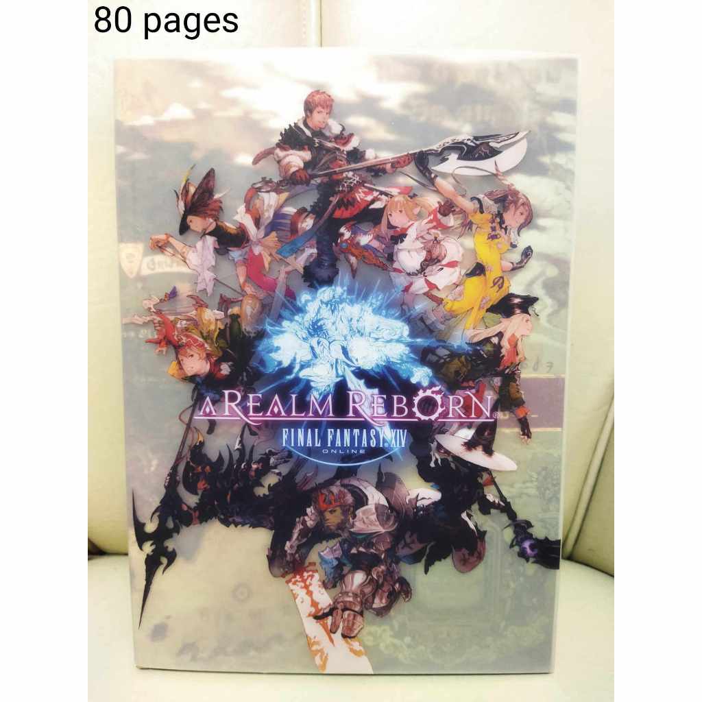 Final Fantasy Xiv A Realm Reborn The Art Of Eorzea ~a Realm Reimagined~ Artbook Shopee Philippines