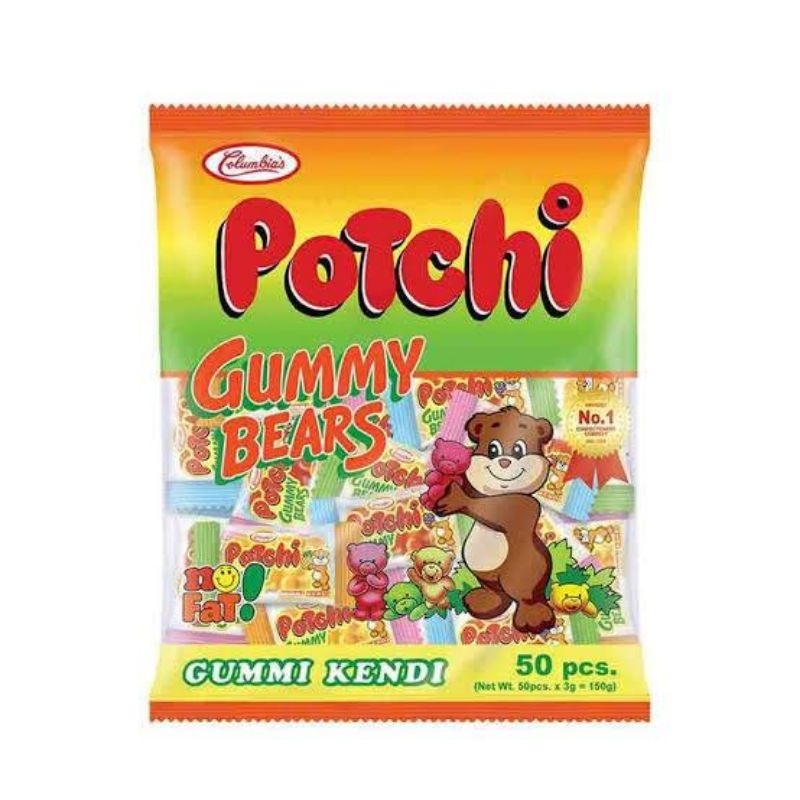 Columbia's Potchi Gummy Bears 50pcs 