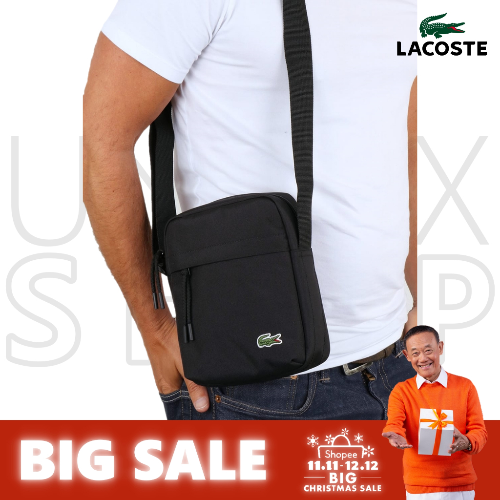 Lacoste Neocroc Zip Crossbody Bag ( Lacoste ) Shopee Philippines