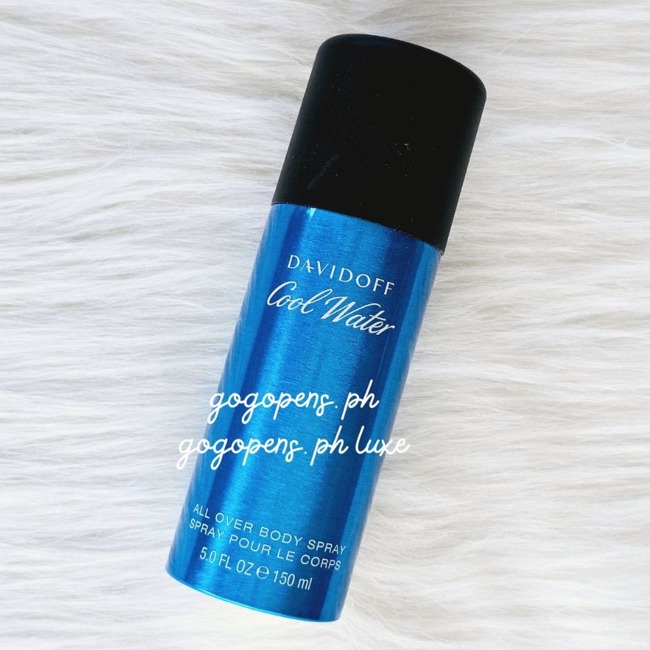 Davidoff Body Spray Cool Water for Men Shopee Philippines