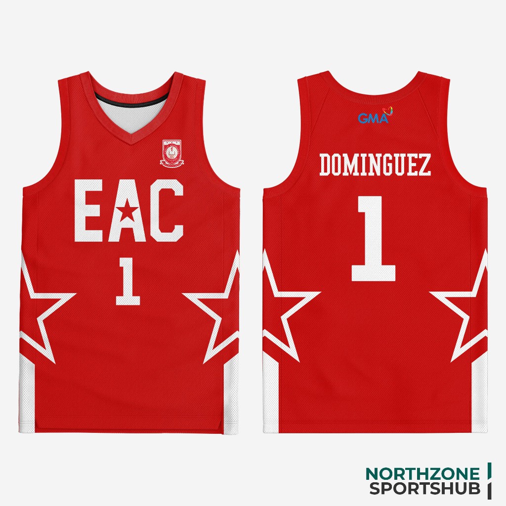 Shop sublimation basketball jersey red and white for Sale on