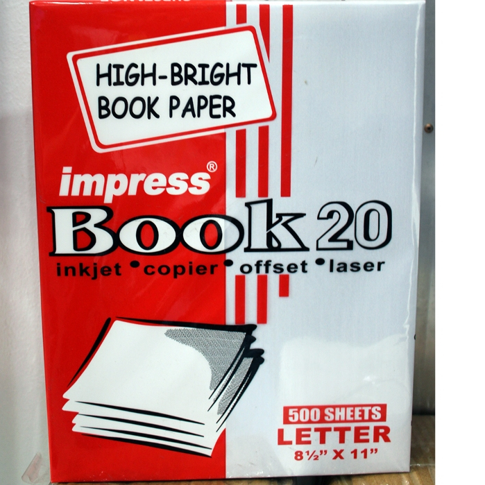 BOOK #20 IMPRESS 8.5X11