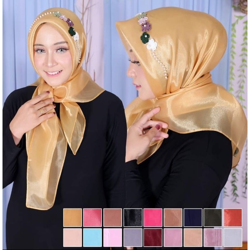 Sheer Organza Hijab main image 1