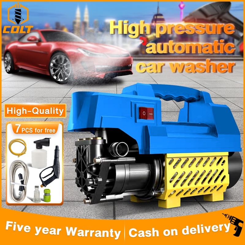 ReaIm 2600W Portable Pressure Washer Spray Car Washer Machine