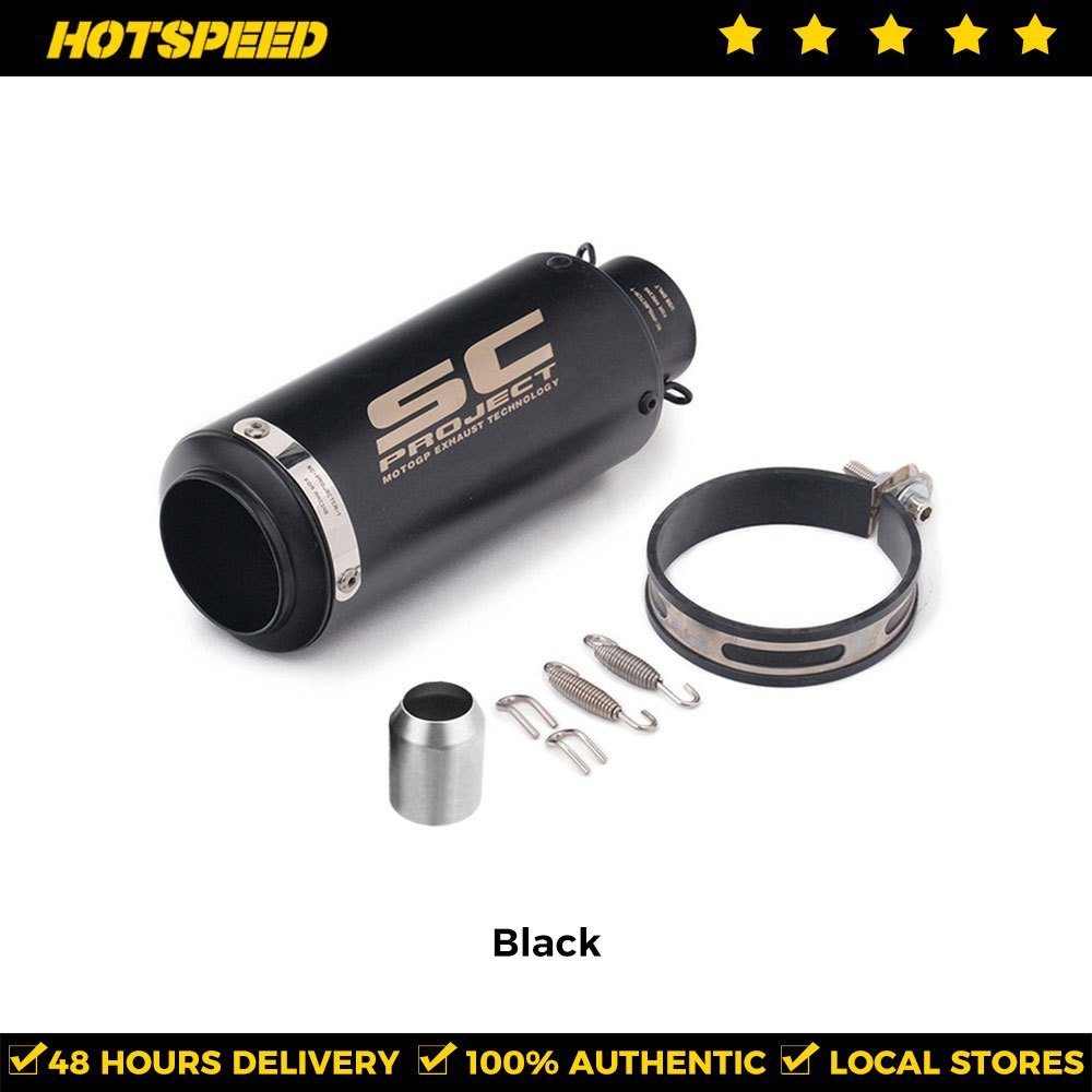 HOTSPEED SC Project Pipe For Motorcycle Exhaust Open Muffler Pipe