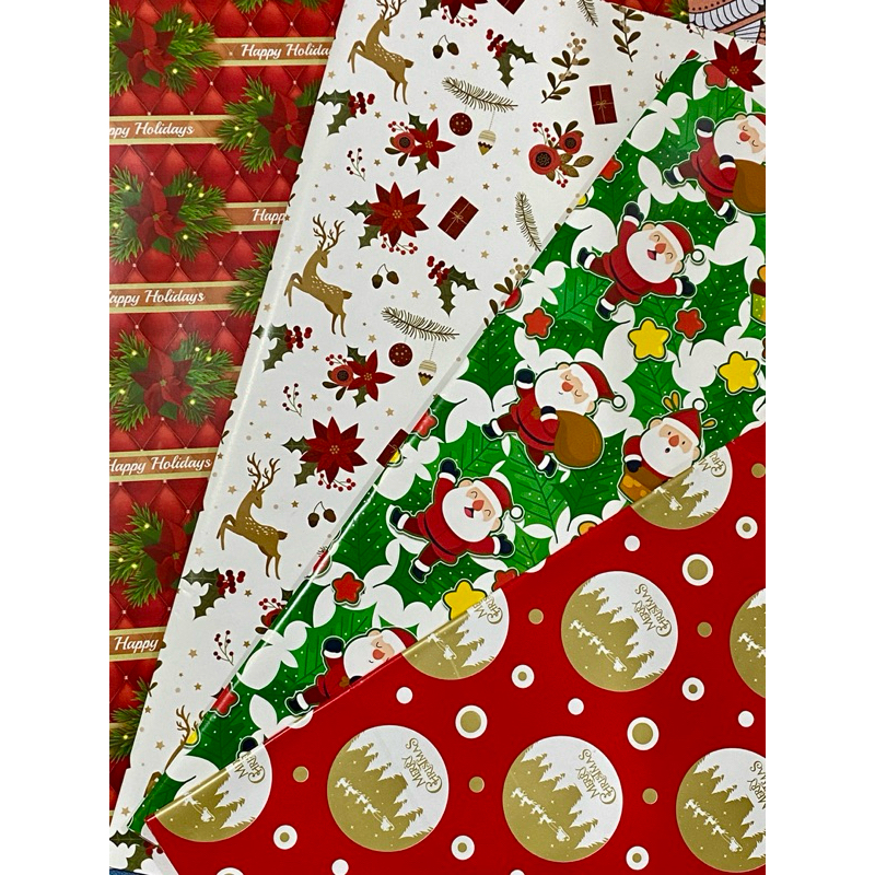 Dotty Christmas Tissue Paper (Closeout)