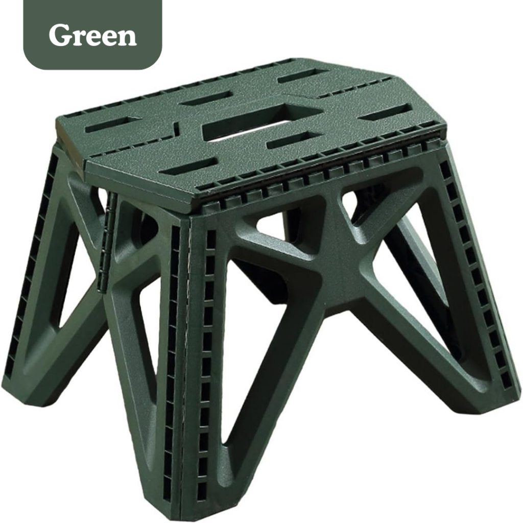 Folding Chair Step Stool Outdoor Compact Load Capacity Folding Stool