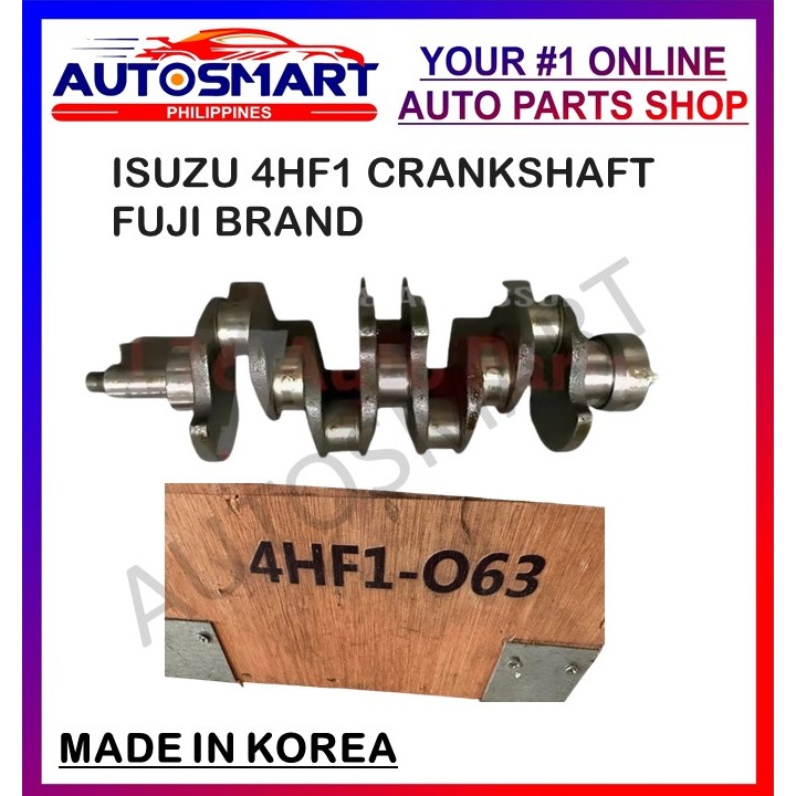 CRANKSHAFT ISUZU 4BE1 BRAND NEW FUJI BRAND MADE IN KOREA | Shopee ...