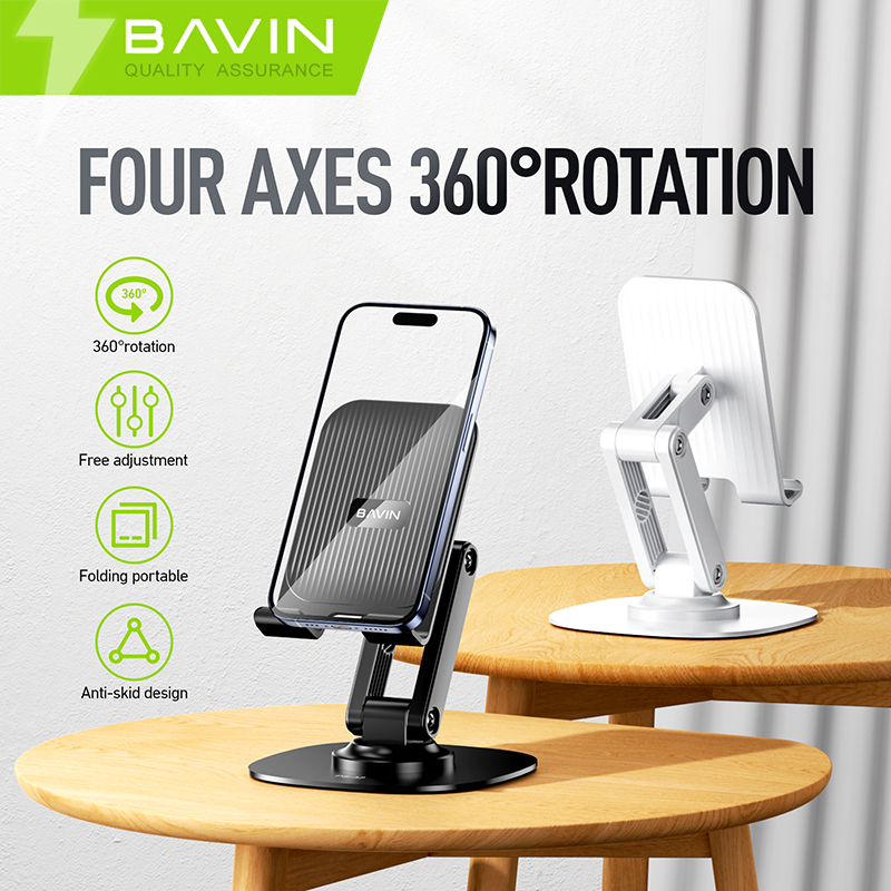 BAVIN PS37 Portable Folding Phone Holder Tablet Stand with Four
