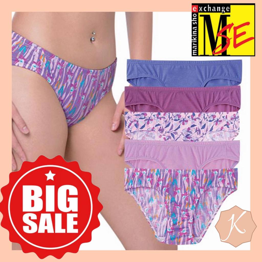 Original SOEN Panties SMP / Semi Full Panties /Piping Leg /For