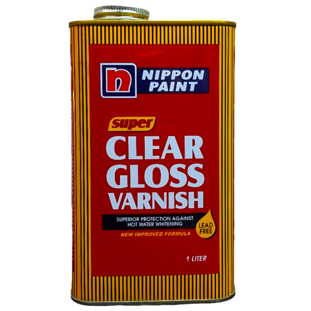 Nippon Paint Super Clear Gloss Varnish ( Valspar ) - 1L | Shopee ...