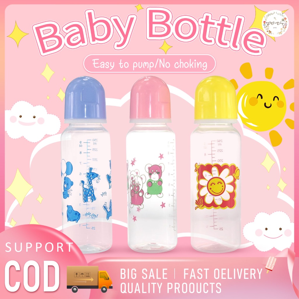 CICI Standard Bpa Free Baby Bottle Infant Newborn Learn Drinking Milk