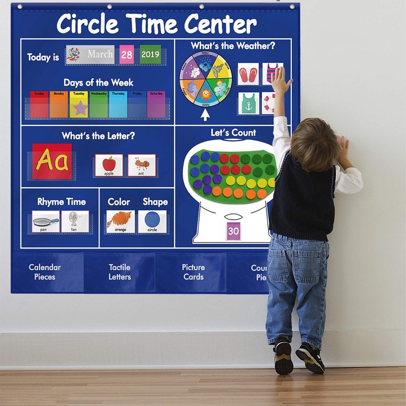 Circle Time Pocket Chart Shopee Philippines