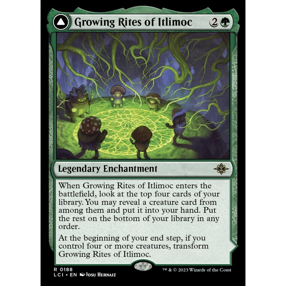 Growing Rites of Itlimoc The Lost Caverns of Ixalan (LCI) Shopee Philippines