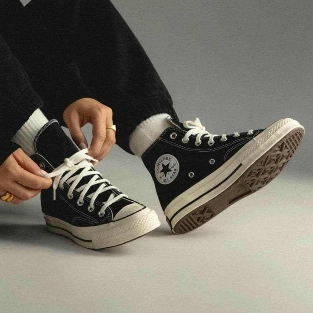 Converse Chuck Taylor 70s High Black | Shopee Philippines