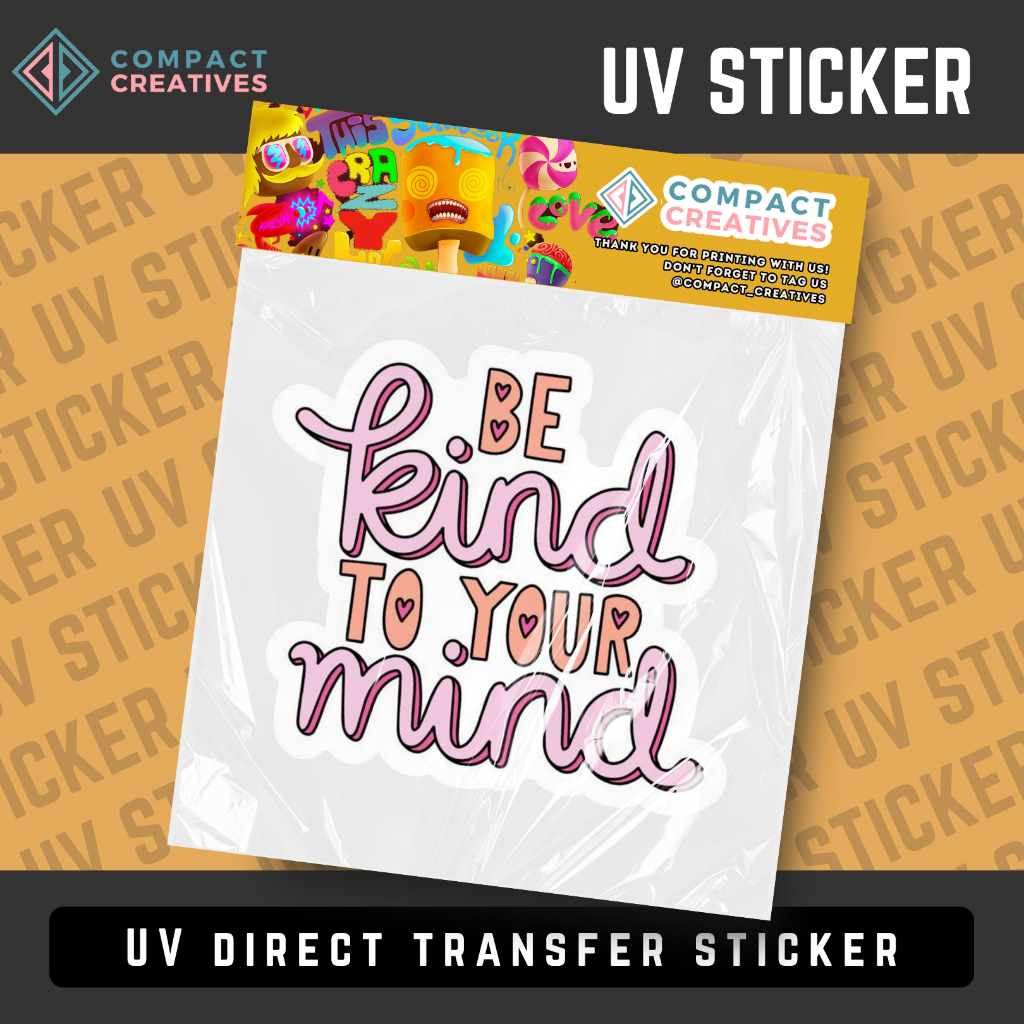 UV Direct Transfer Stickers | STATEMENT QUOTES (2x2in.) | Shopee ...