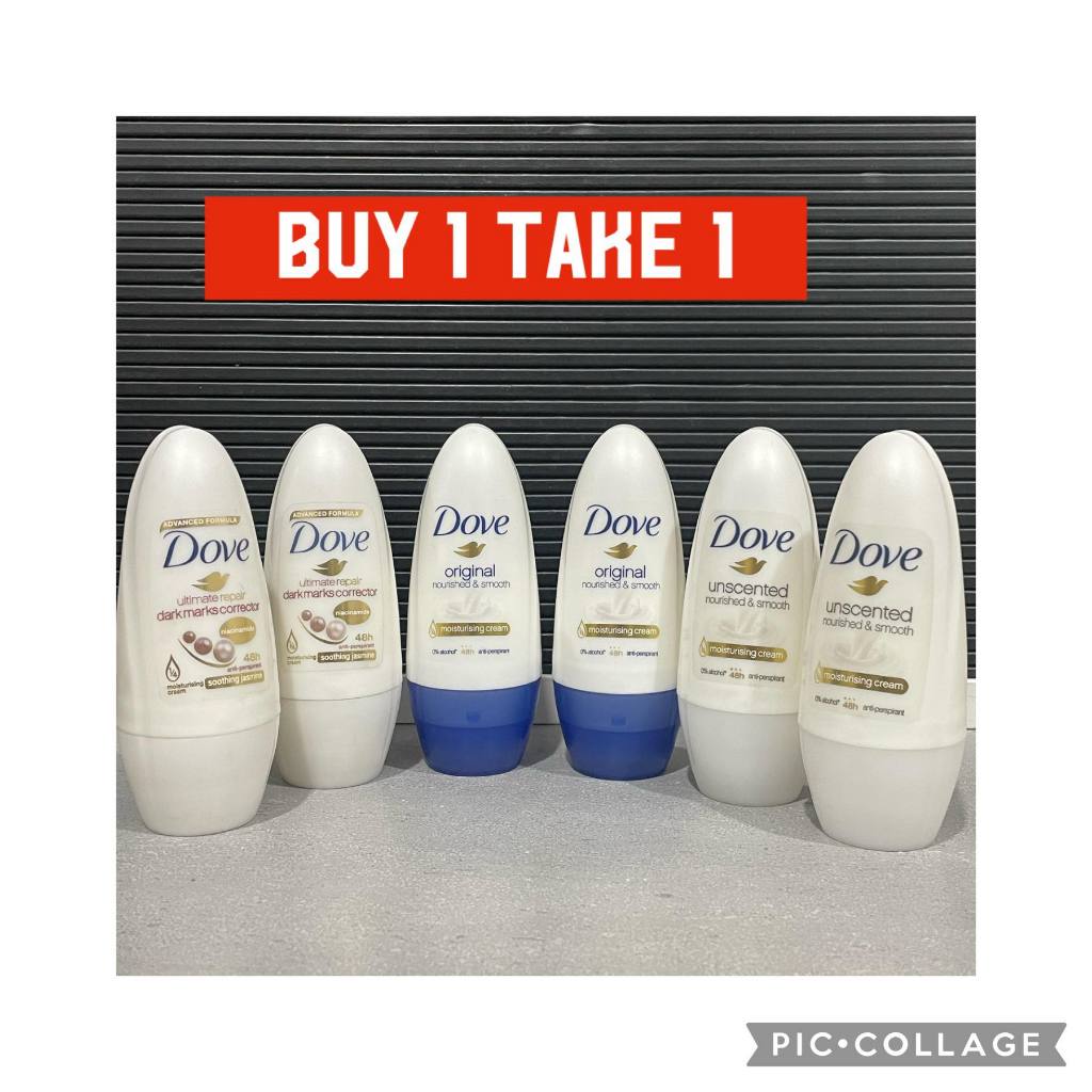 Dove for Women Deodorant Roll-on in 4 Variant/ Ultimate Repair 40ml ...