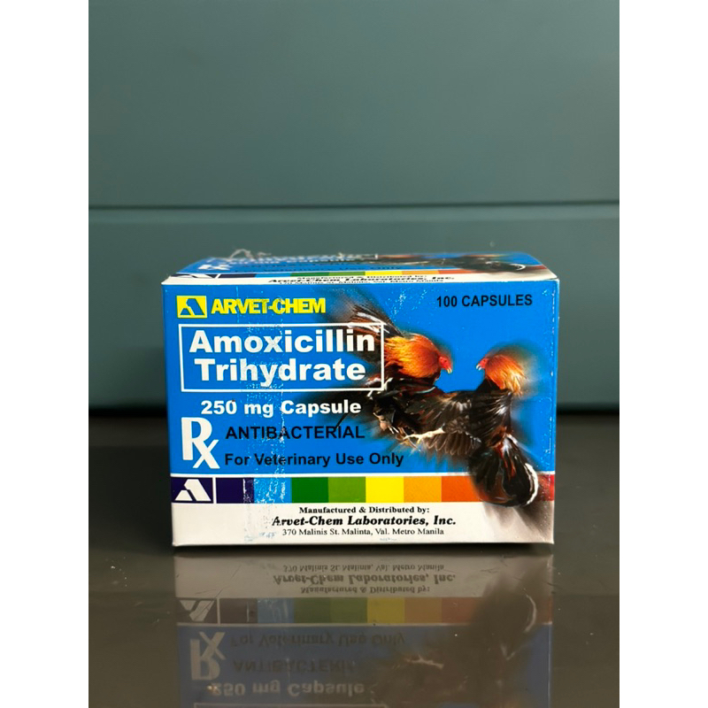 AMOXICILLIN 250mg ARVET FOR ANIMALS (100tabs) | Shopee Philippines