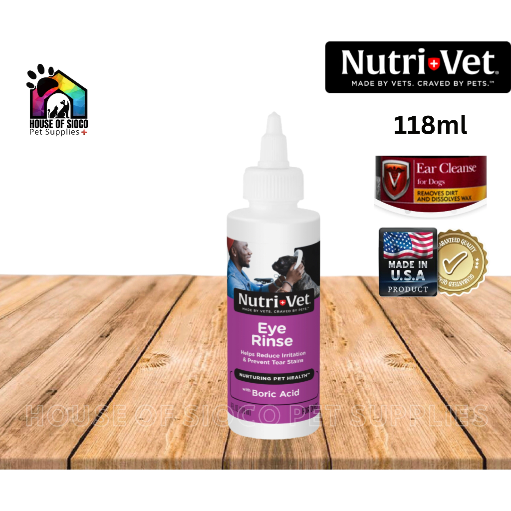 NutriVet Eye Rinse For Dogs 118ml Shopee Philippines