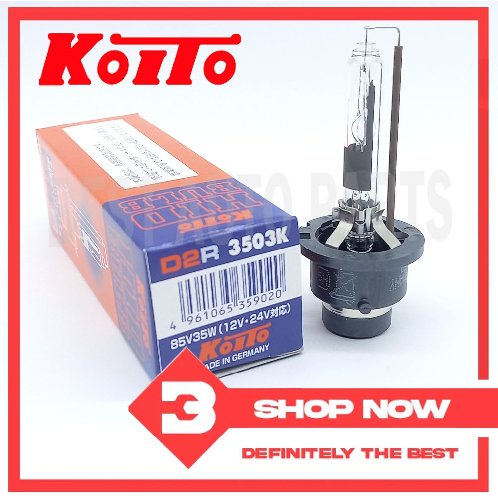 KOITO Halogen Bulb (12/24Vcar)ECE || 85V 35W - 3503K ( 1pc/Box ) ( Made ...