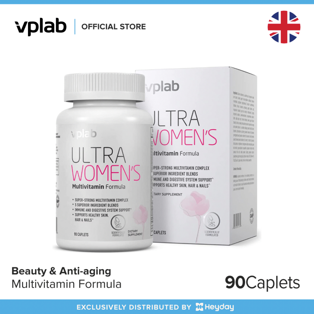 Vplab Ultra Women S Multivitamin Formula 90 Caplets Shopee Philippines