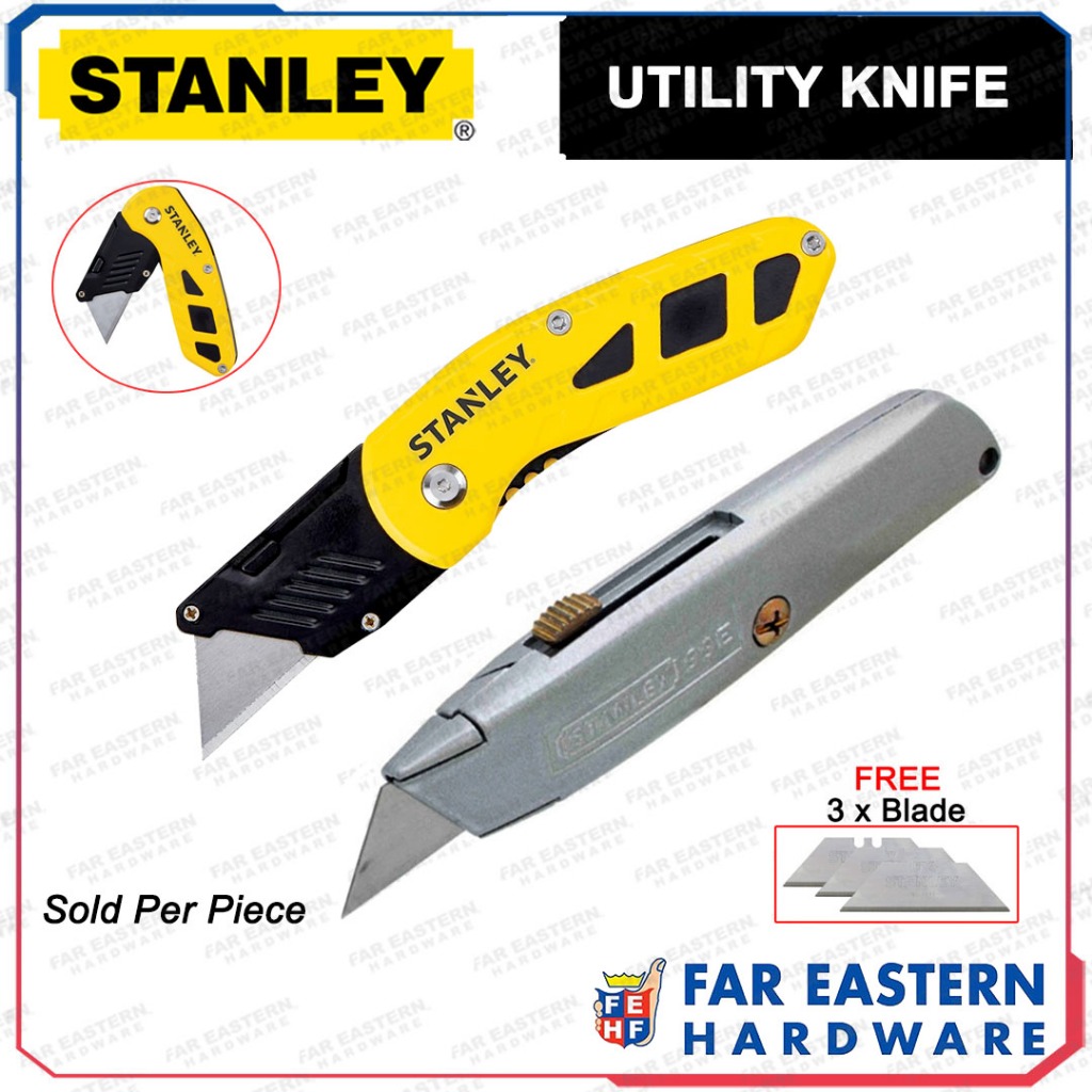 STANLEY Utility Knife Cutter | Blade STHT | Shopee Philippines