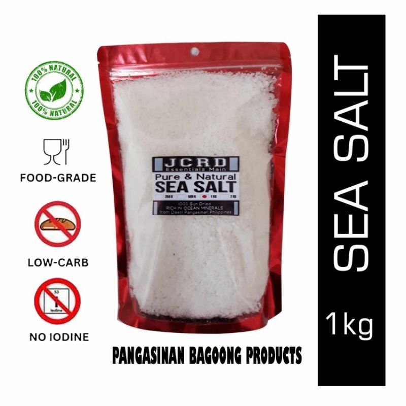 Natural Rock Salt ( NoIodine / NonIodized )1000g Shopee Philippines