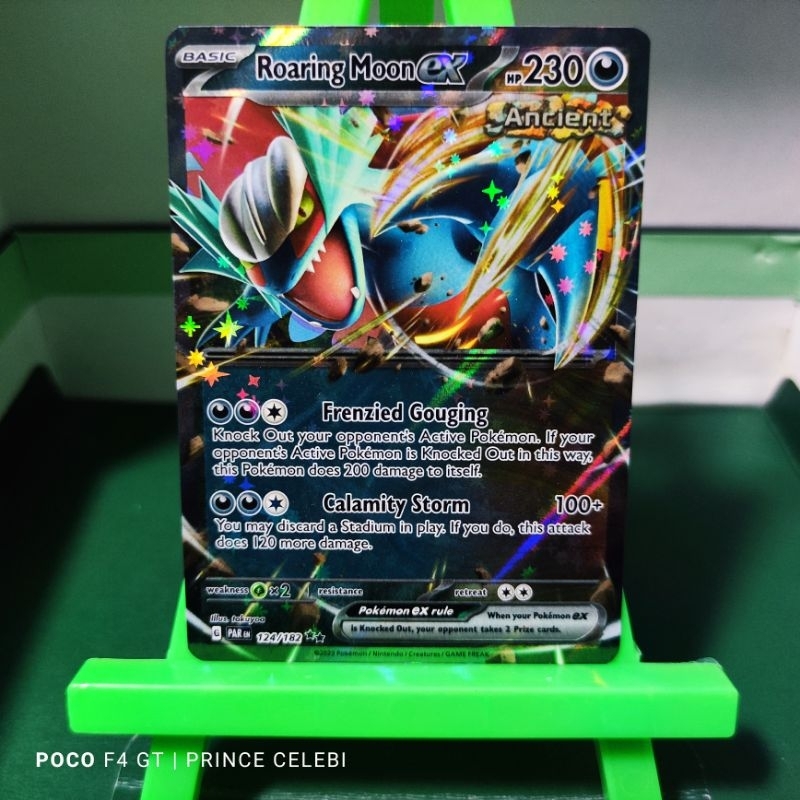 Pokemon TCG - Roaring Moon ex | Shopee Philippines