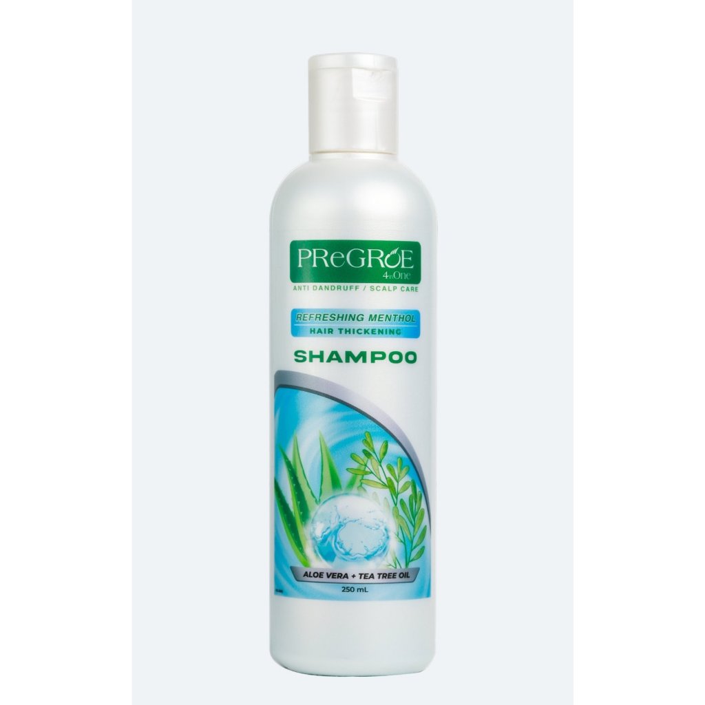 PREGROE 4INONE SHAMPOO ANTI DANDRUFF/ SCALP CARE REFRESHING MENTHOL ...