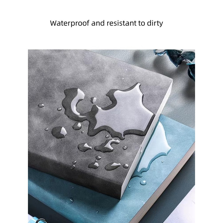 A5 360 Pages Faux leather notebook Thick Business stationary Sketchbook ...