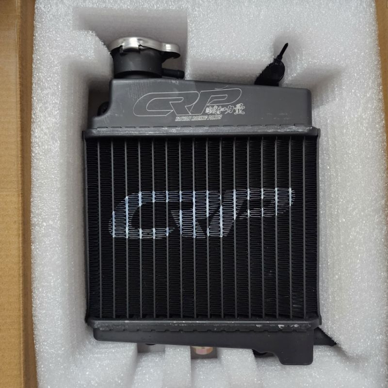 CRP 2 ROWS RADIATOR WITH CAP AEROX V2 NMAX V2 | Shopee Philippines