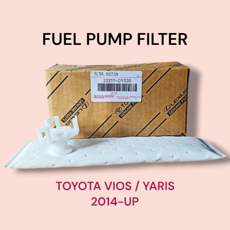 FUEL FILTER TOYOTA VIOS / YARIS FUEL FILTER 2014 UP YARIS FUEL PUMP