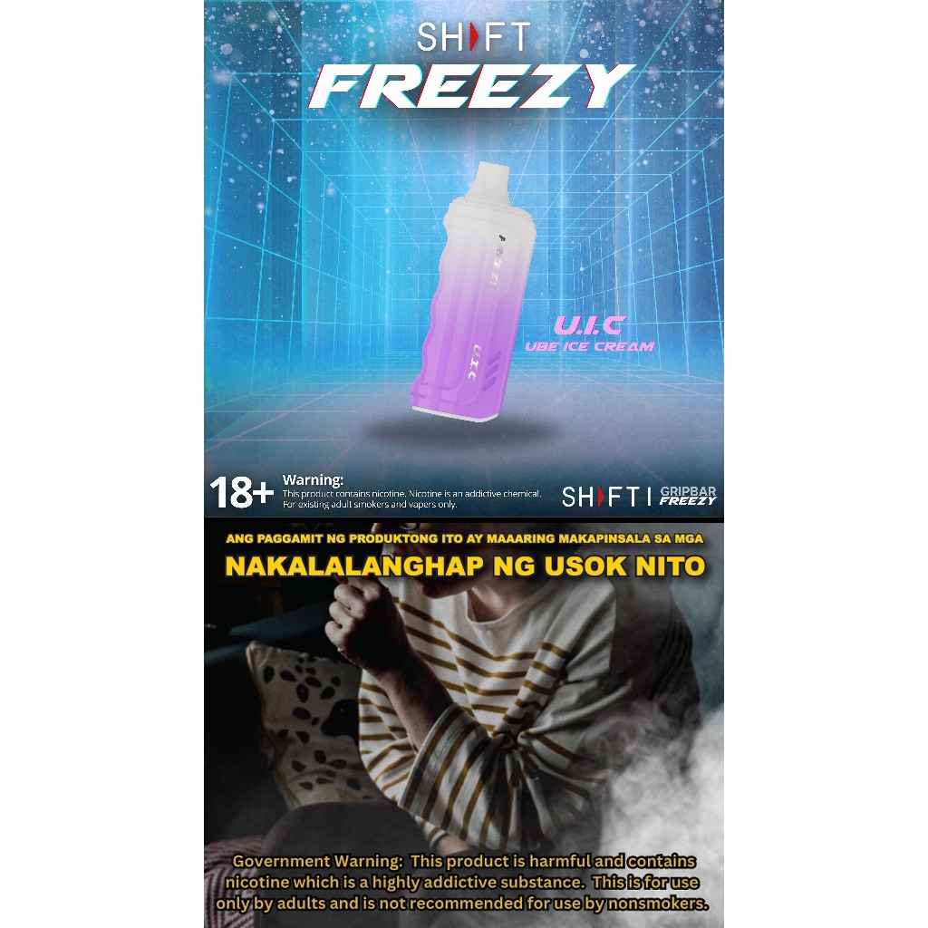 NEW SHFT U.I.C FREEZY GRIPBAR FROZEN PERFECTION WITH FREE SHFT LANYARD ...