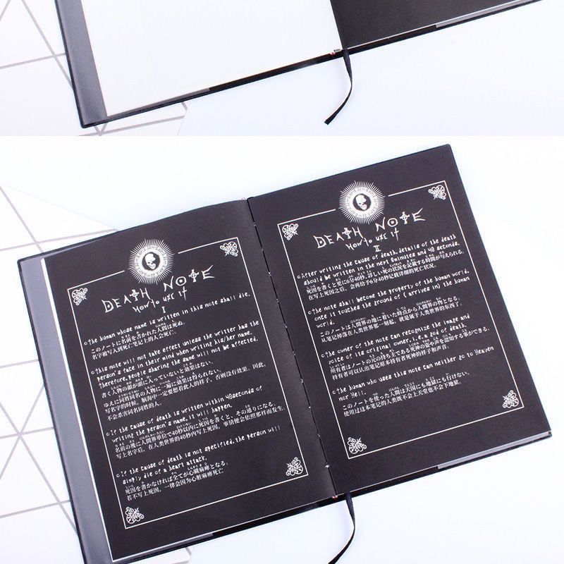 Death Note Cosplay Notebook 20.5cm*14.5cm+Quill Killer | Shopee Philippines