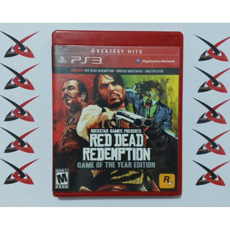 Red Dead Redemption Game Of The Year - PS3 - Sans Notice - Bon état