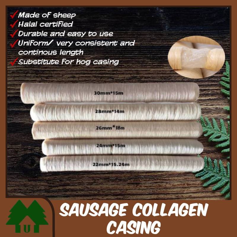 Edible Collagen Sausage / Longganisa Casing Alternative/Substitute