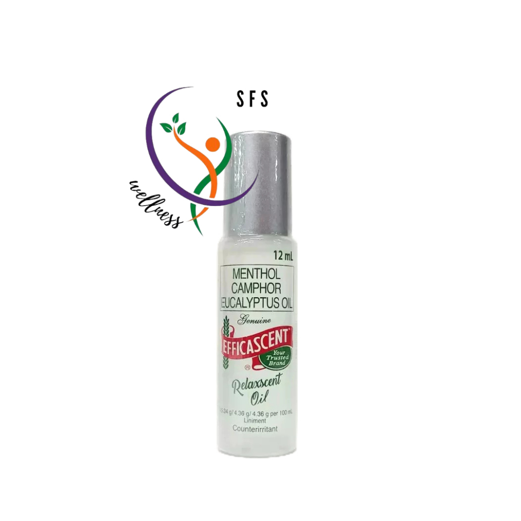 Efficascent Oil Menthol, Camphor, Eucalyptus Oil (12mL) | Shopee ...