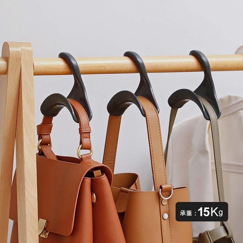 Acrylic Handbag Hanger Rack Won't Let Bags Deformed Arch hook organizer ...