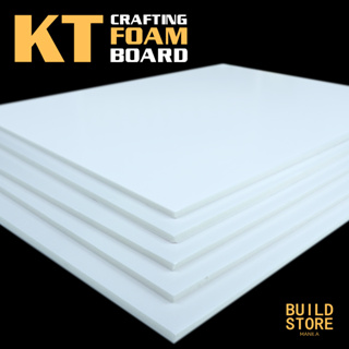 6pcs White Sheets Foam Board for Building Model 200 X 5mm