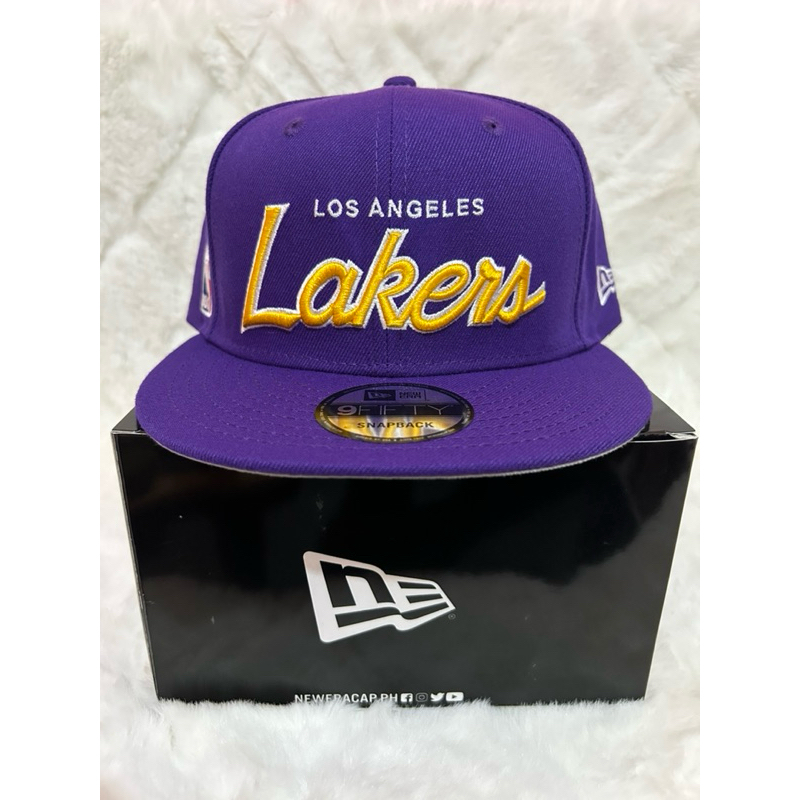 NEW ERA 9FIFTY SNAPBACK NBA LOS ANGELES LAKERS (SCRIPT) | Shopee ...