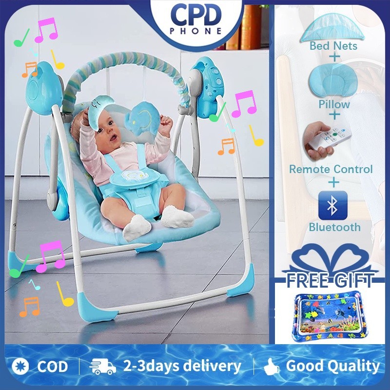COD Baby Rocker Swing Chair Baby Rocking Chair With Free Toys and Music