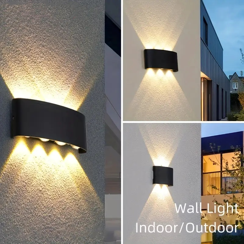 Modern Wall Lamp Cube Led Wall Sconce Lamp Waterproof Interior Wall ...