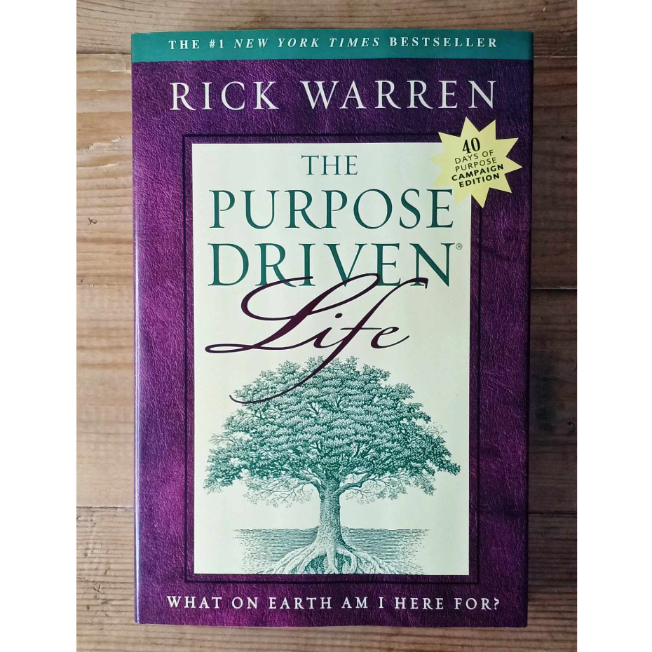 THE PURPOSE DRIVEN LIFE By Rick Warren Pre Loved Shopee Philippines   Ph 11134207 7r98o Lpoldl0zspddc4